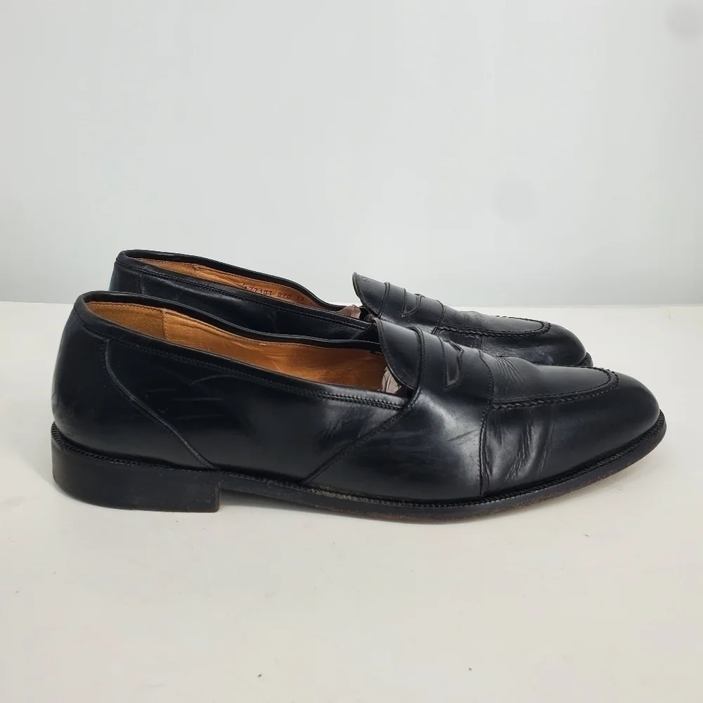 Paolo Mando Dress Shoe Men's 13 D Dani Loafers Black